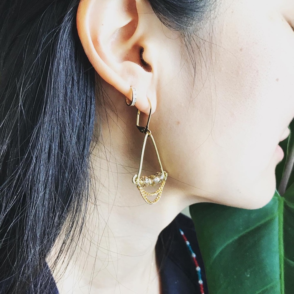 Handmade Chain Earrings